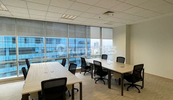 Disewakan Ruang Kantor Furnish Baru Jadi 118sqm Mega Kuningan