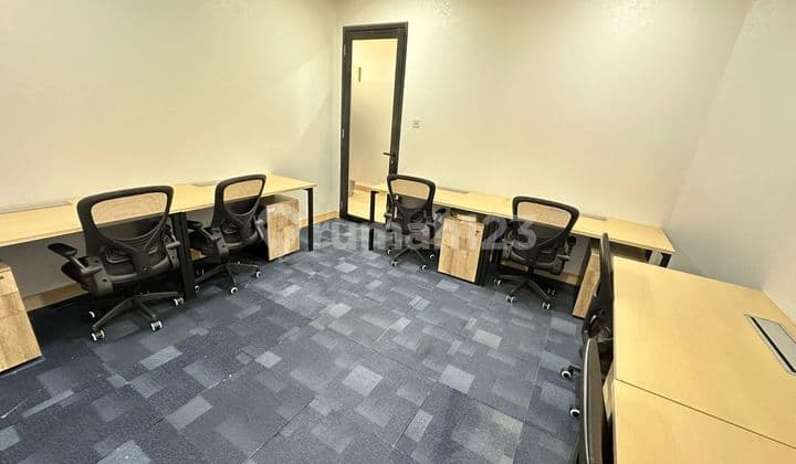 Sewa Kantor Furnish Pelindo Tower 4 Sampai 20 Meja Include Wifi dan Service Charge