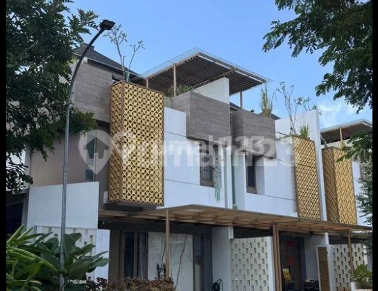 JUAL DI BAWAH HARGA PASAR RUMAH MEWAH KONSEP BALI STYLE VILLA
