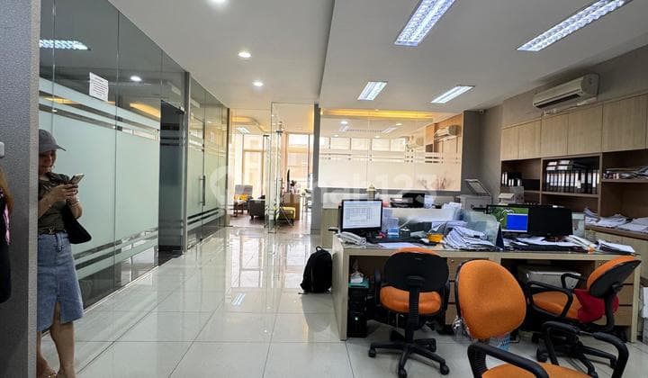 Attached shophouse equivalent to Muara Karang building facing the highway with private elevator.