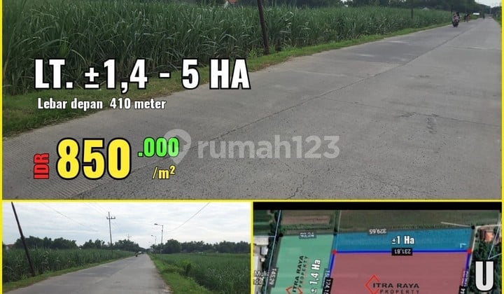 TANAH INDUSTRI KEMLAGI MOJOKERTO