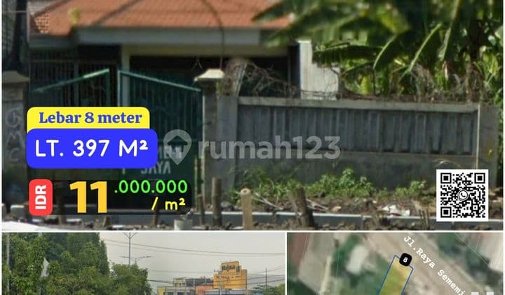 TANAH GUDANG/ KOMERSIL SEMEMI,SURABAYA BARAT