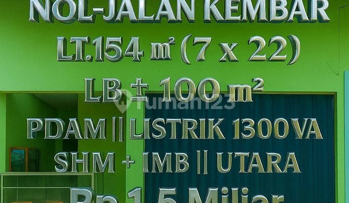 Ruko/ Ruha Raya Sememi ,surabaya