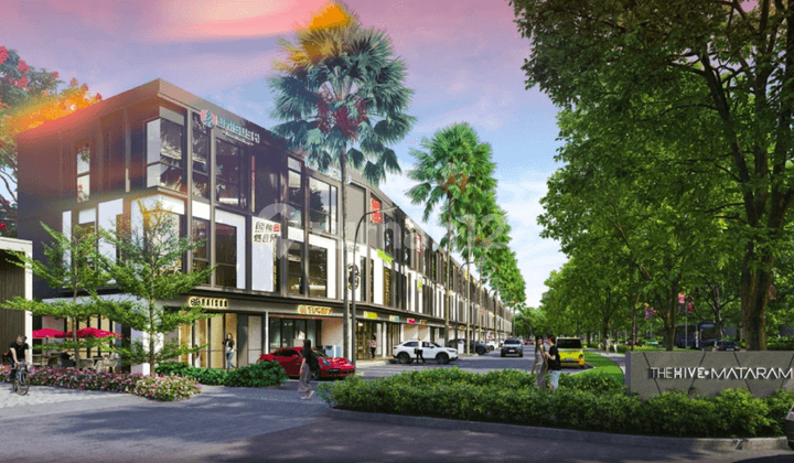 Ruko The Hive Mataram Lippo Cikarang: Ruko Baru 3 lantai Modern di Kawasan Komersial Lippo Cikarang - Investasi Pasti Cuan