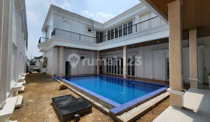 Rumah Mewah Lantai Marmer Siap Huni Posisi Hook Di Sentul City