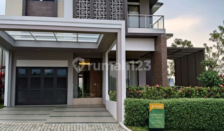 Rumah Baru Gaya Minimalis Modern Posisi Hook Sentul City Bogor