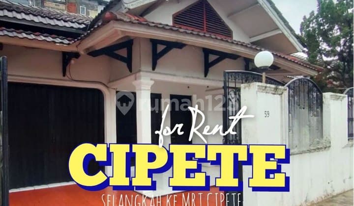 Rumah Strategis di Cipete Jakarta Selatan