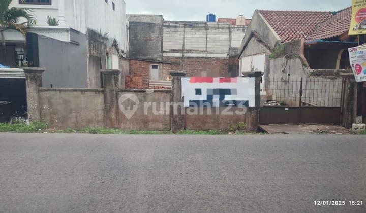Tanah Strategis Pinggir Jalan di Kelapa Dua Tugu Depok