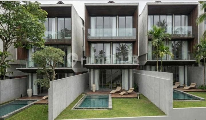 Villa Baru View Sungai di Kawasan Elite Munggu Canggu Bali