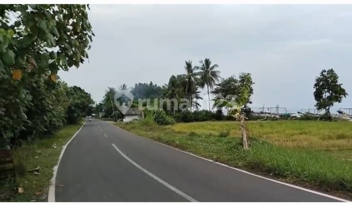 Tanah Pinggir Pantai Batu Karas - Lokasi Wisata Favorit, Pas Buat Bisnis