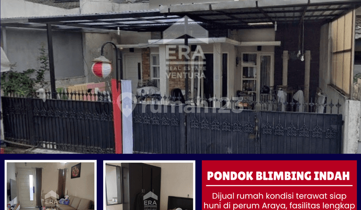 Dijual rumah kondisi terawat siap huni di perum Araya
