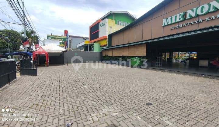 Sewa Tanah Tajur Bangunan Bagus Pinggir Jalan Raya