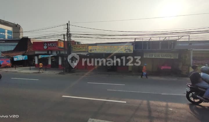Dijual Tanah Lokasi Sangat Strategiscocok Utk Showroom Mobil di Jalan Utama Alternatif Cibubur