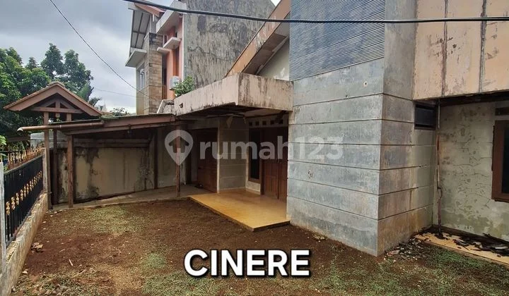 Land Count House in Elite Cinere Complex with an Area of 240 Meters