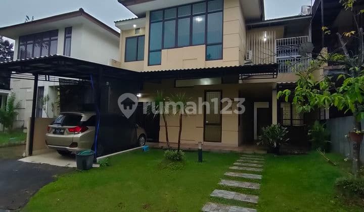 Dijual rumah dua lantai siap huni di cluster sentul city