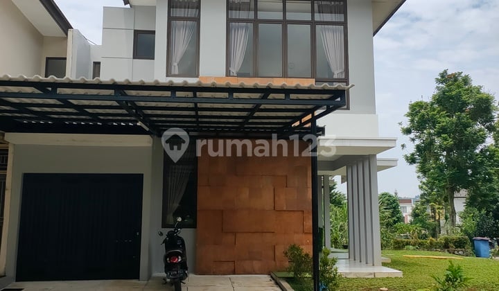 Rumah Hook Dua Lantai Siap Huni Di Cluster Sentul City Bogor