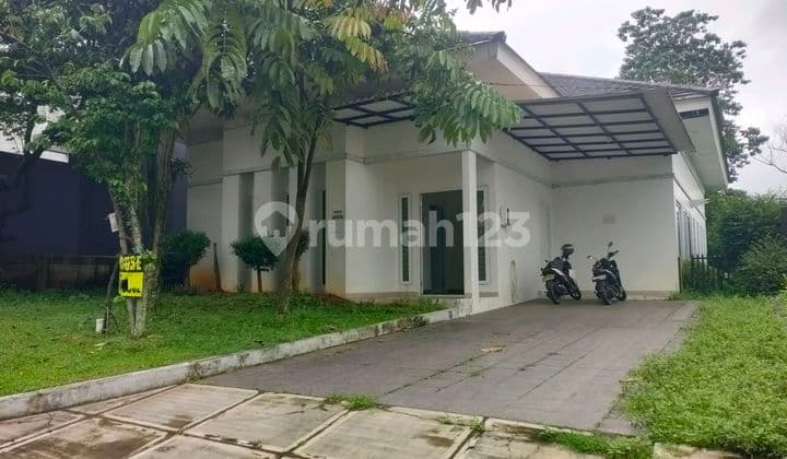 Dijual Cepat Rumah Satu Lantai Halaman Luas di Cluster Sentul