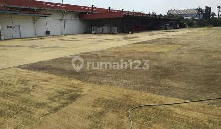 Tanah Bekas Pabrik Besar Murah di Kerawang Jawa Barat