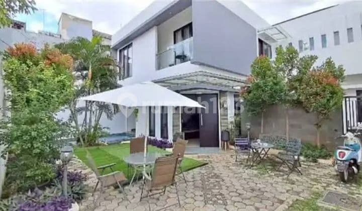 Luxury House Complete with Swimming Pool Fully Furnished in Mampang, South Jakarta, Affordable Price