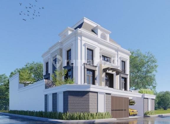 Super Luxury European Concept 3-Story House in Pondok Indah, South Jakarta