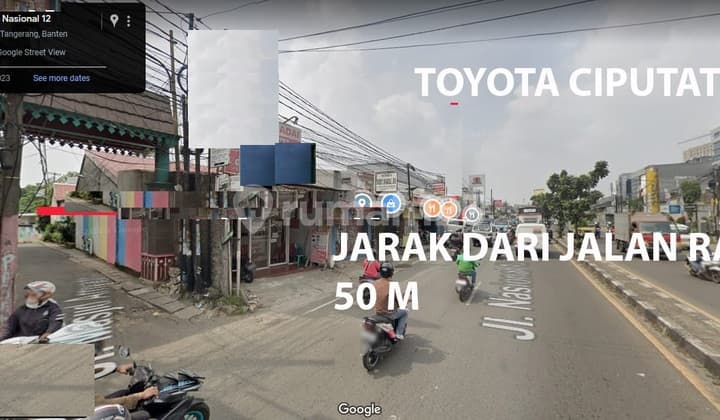 TANAH MURAH STRATEGIS COCOK UNTU BISNIS DI CIPUTAT