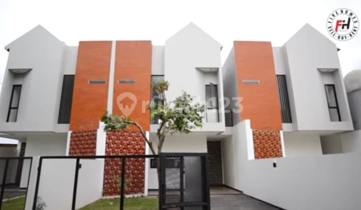 Rumah Minimalis desain Scandinavia mewah Strategis Veteran Bintaro - Tinggal 1 Unit