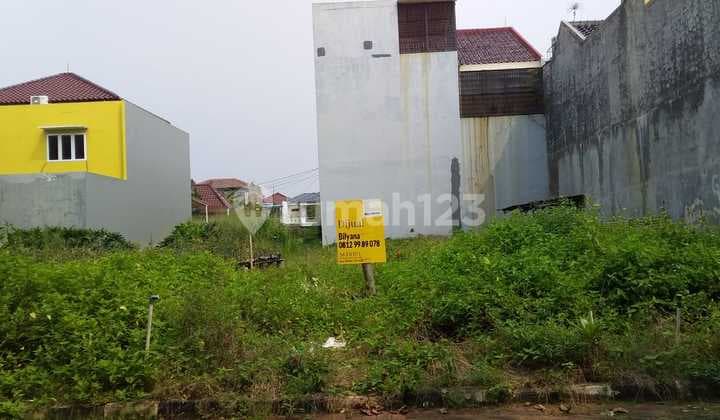 JUAL CEPAT Kavling Metro Permata Depan Taman