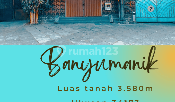 RUMAH LUAS AKSES JALAN RAYA