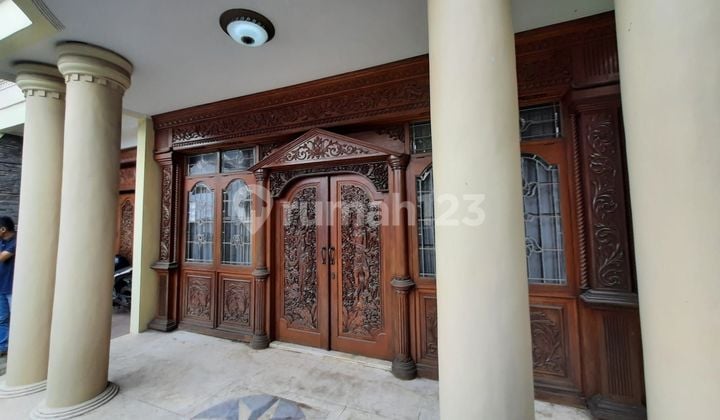 Jual Rumah Luas Lux Mewah Furnish Ornamen Kayu Jati Kawaluyaan Soekarno Hatta Bandung