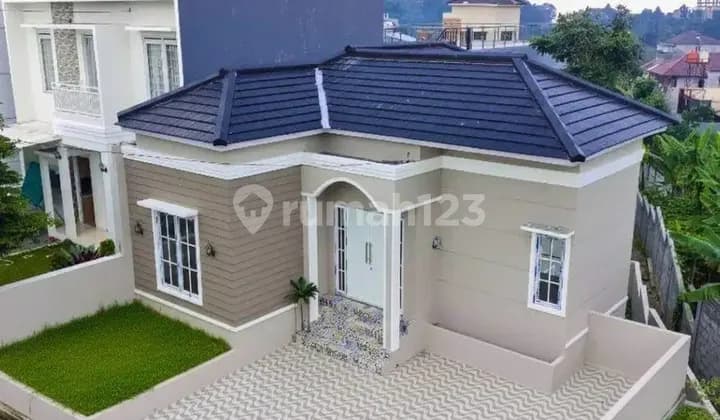 Rumah Kontrakan Baru Minimalis Furnished Siap Huni Best View Pegunungan Lembang Cisarua Kolonel Masturi Bandung