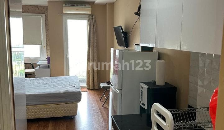 Apartemen Metro Park Residences Tower Milan Unit Studio Luas 27 M2 Full Furnished di Kedoya Selatan Jakarta Barat