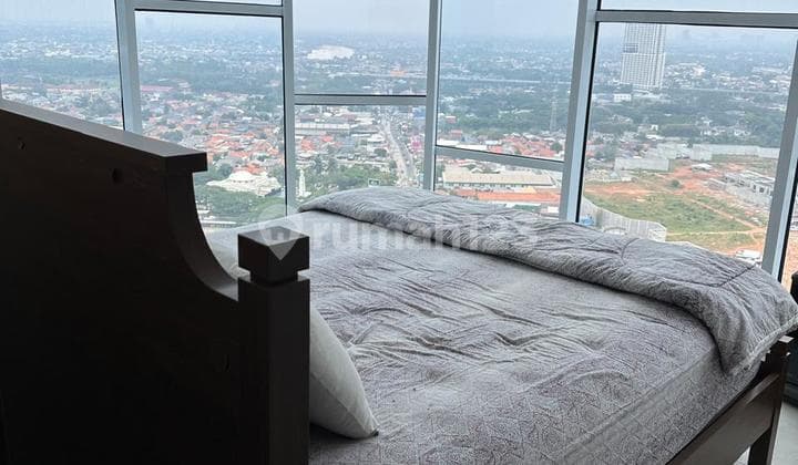 Apartemen Brooklyn Tower West Unit 2BR Corner Luas 66,88 M2 Full Furnished di Alam Sutera Tangerang Selatan