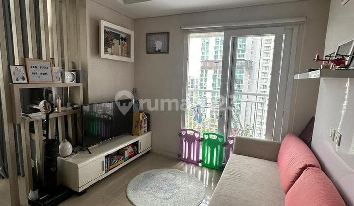 Apartemen Metropark Residences Tower Manhattan Unit 2BR Corner Renovasi Dari 3BR Luas 88 M2 Fully Furnished di Kedoya Selatan Jakarta Barat