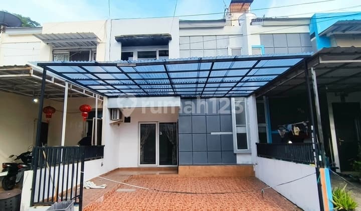 Ready-to-Occupy 2-Story Semi-Furnished House in Golden Palm Residence Cluster, Citra Garden 5, West Jakarta