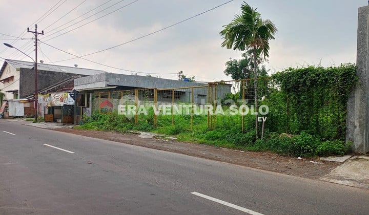 Tanah Pekarangan Strategis Tengah Kota Solo