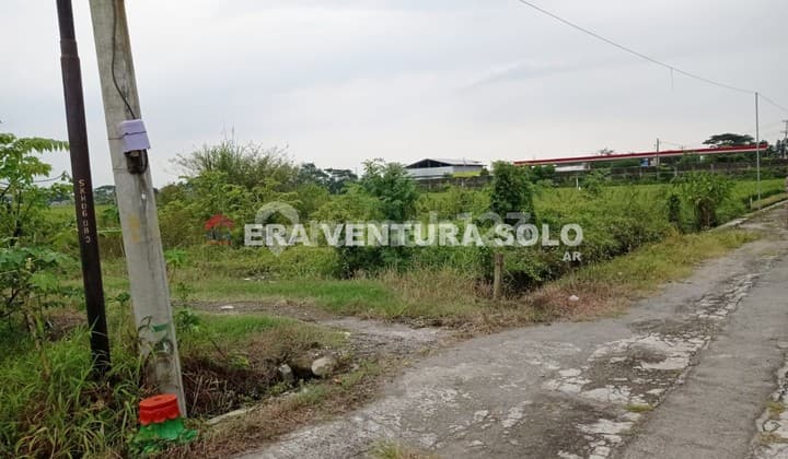 Tanah Pekarangan Siap Bangun Bulakrejo Sukoharjo