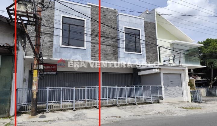 Ruko Strategis Siap Huni Tengah Kota Solo