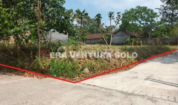 Tanah di Boyolali, Boyolali SHM 1.425 m²