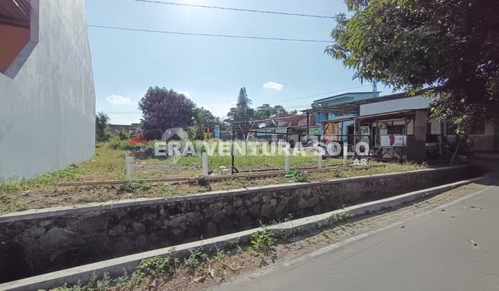 Tanah Pekarangan Siap Bangun Strategis Kartasura