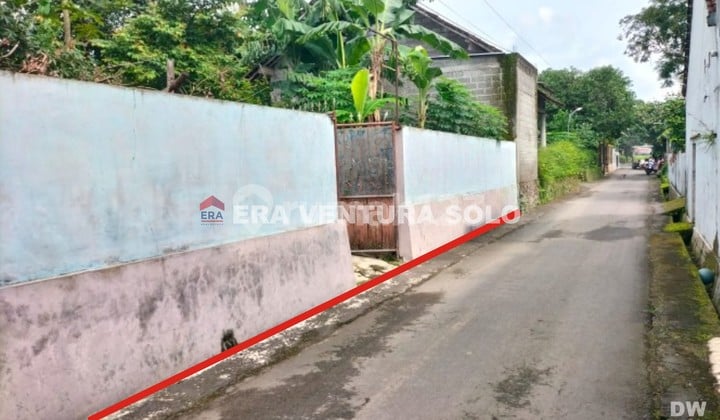 Tanah Pekarangan Siap Bangun Boyolali Kota