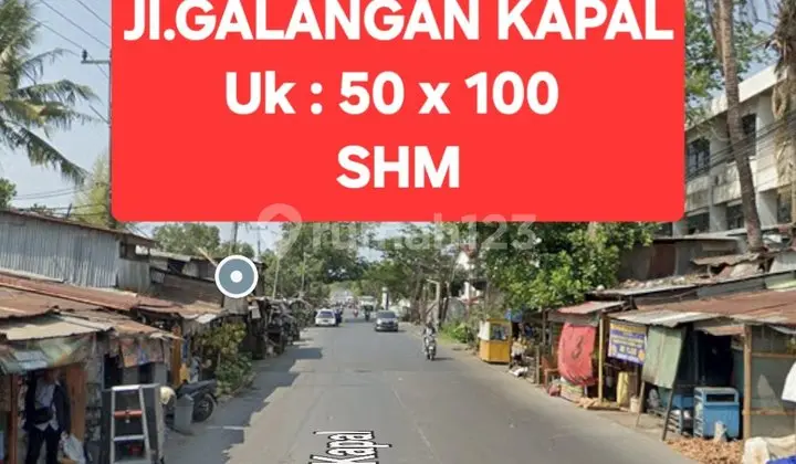 Tanah Jl.galangan Kapal Poros Tallo Makassar