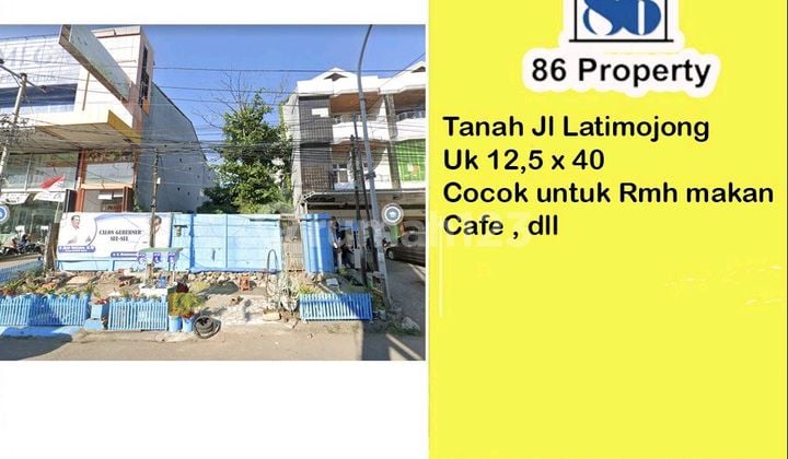 Sewa Tanah/kavling Jalan Gunung Latimojong Makassar