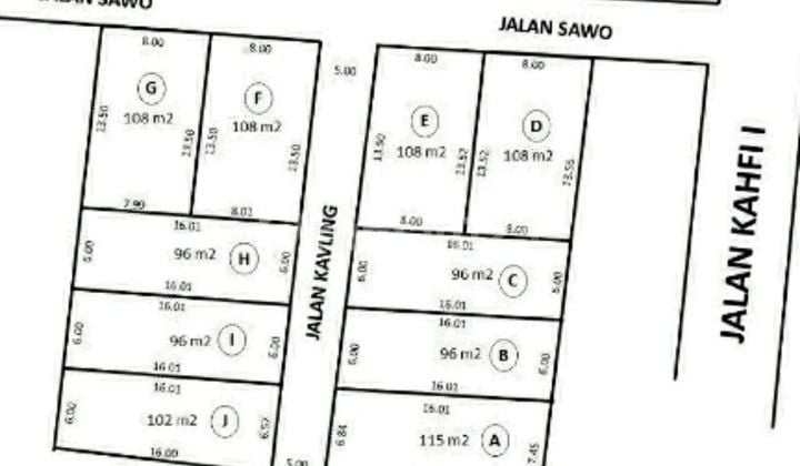 Dijual Tanah Kavling Siap Bangun di Jagakarsa