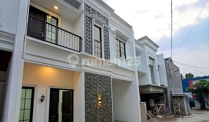 Dijual Rumah Baru Free Biaya Dekat Akses Trans Jakarta