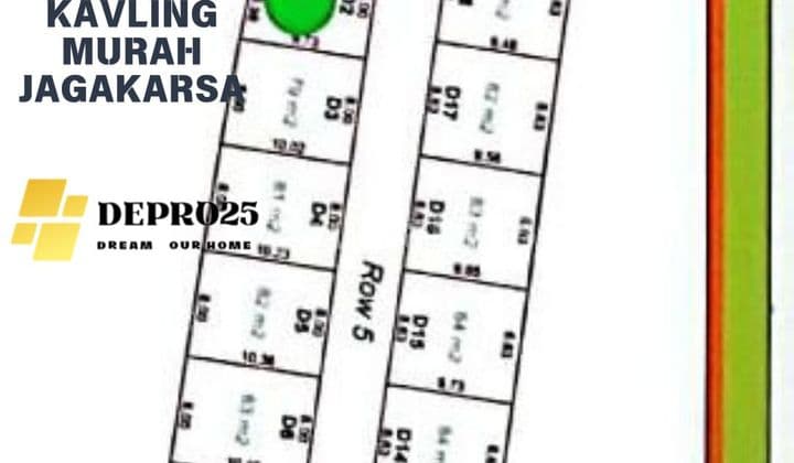 Selling Cheap Plots of Land in Jagakarsa, South Jakarta