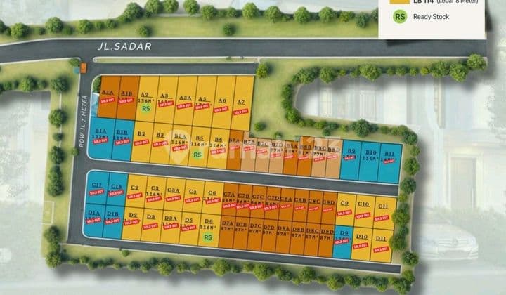Dijual Tanah Kavling Dalam Komplek di Jagakarsa
