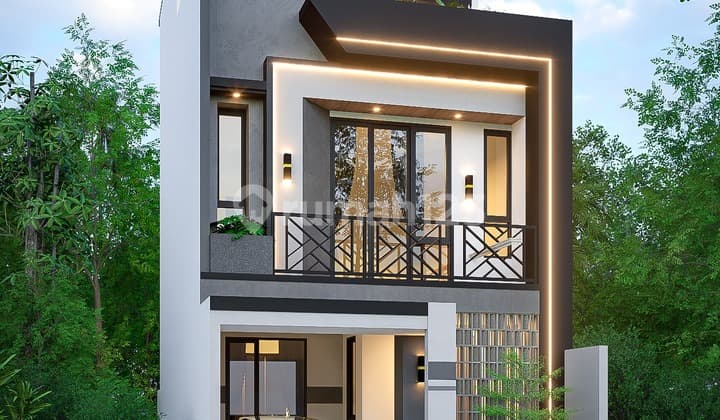 Dijual Rumah Modern Kontemporer di Kebagusan Jakarta Selatan