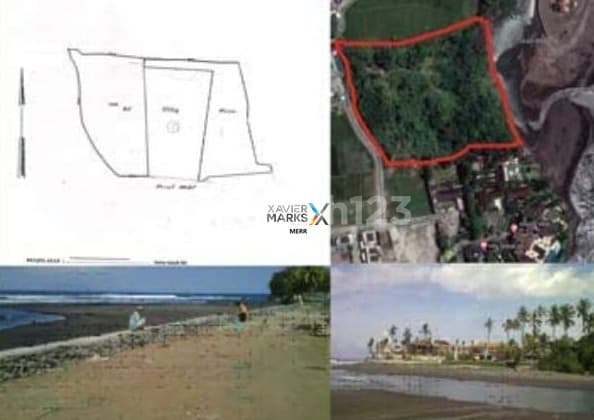Dijual Tanah Beach Front Pantai Ketewel Bali Dekat Villa