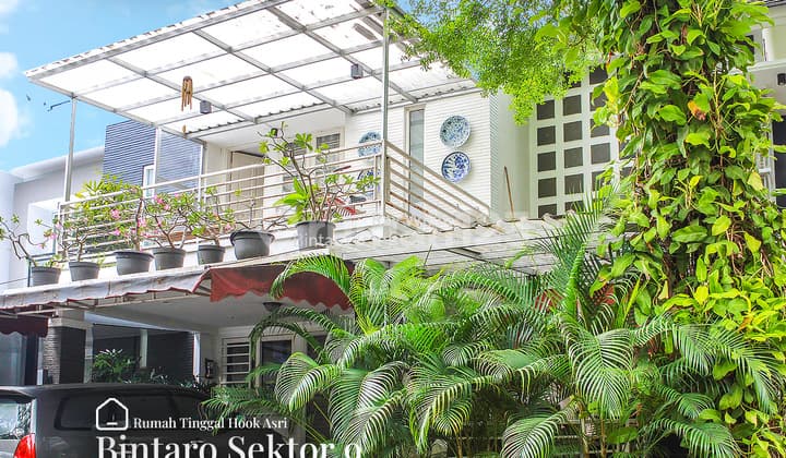 Rumah Posisi Hook Bagus Siap Huni Dalam Perumahan Bintaro Sektor 9