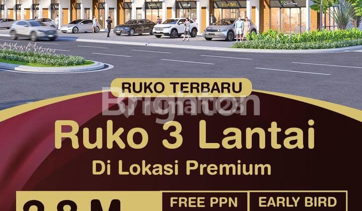 Miliki RUKO Komersial 3 Lantai di Grand Wisata